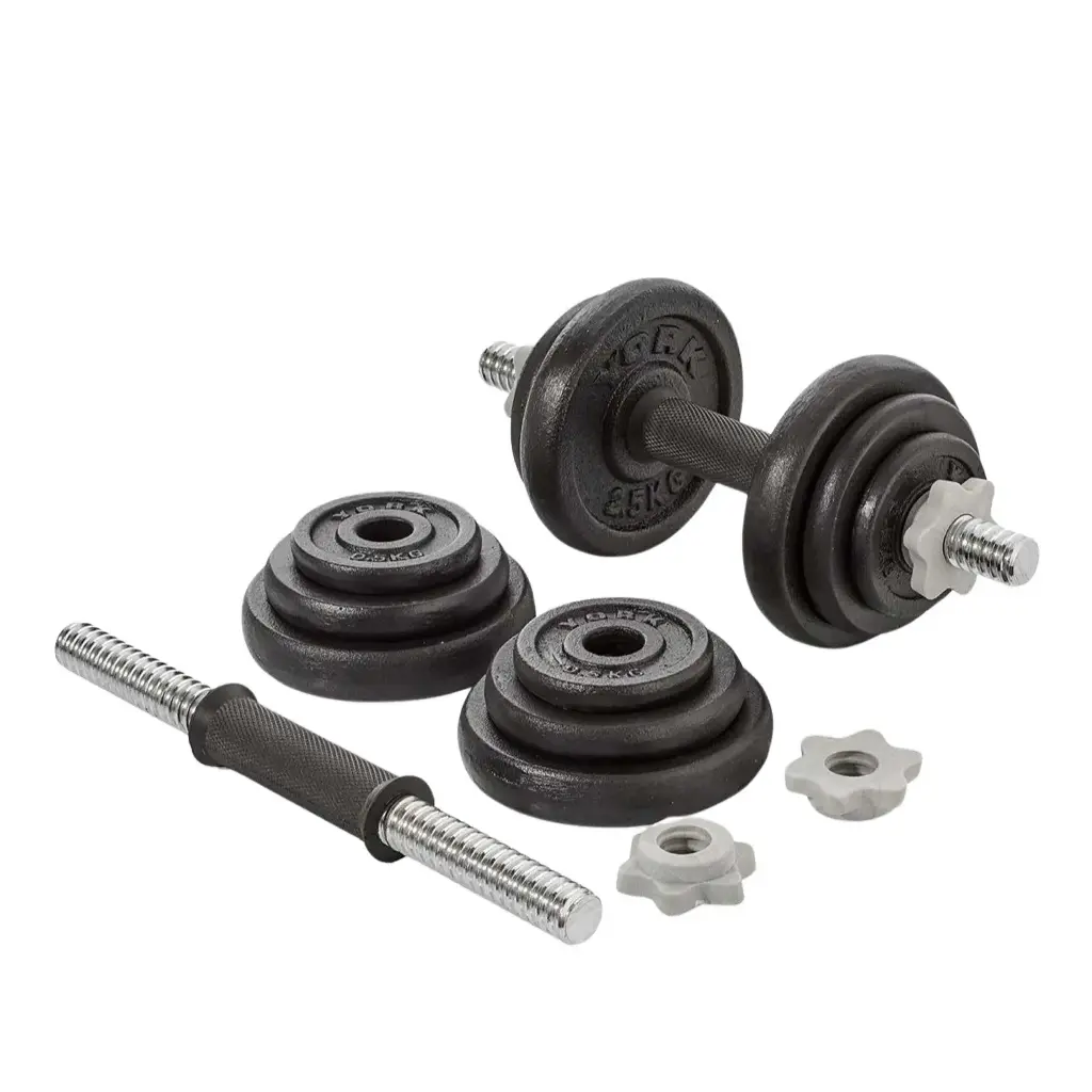 30kg Cast Iron Dumbbells 