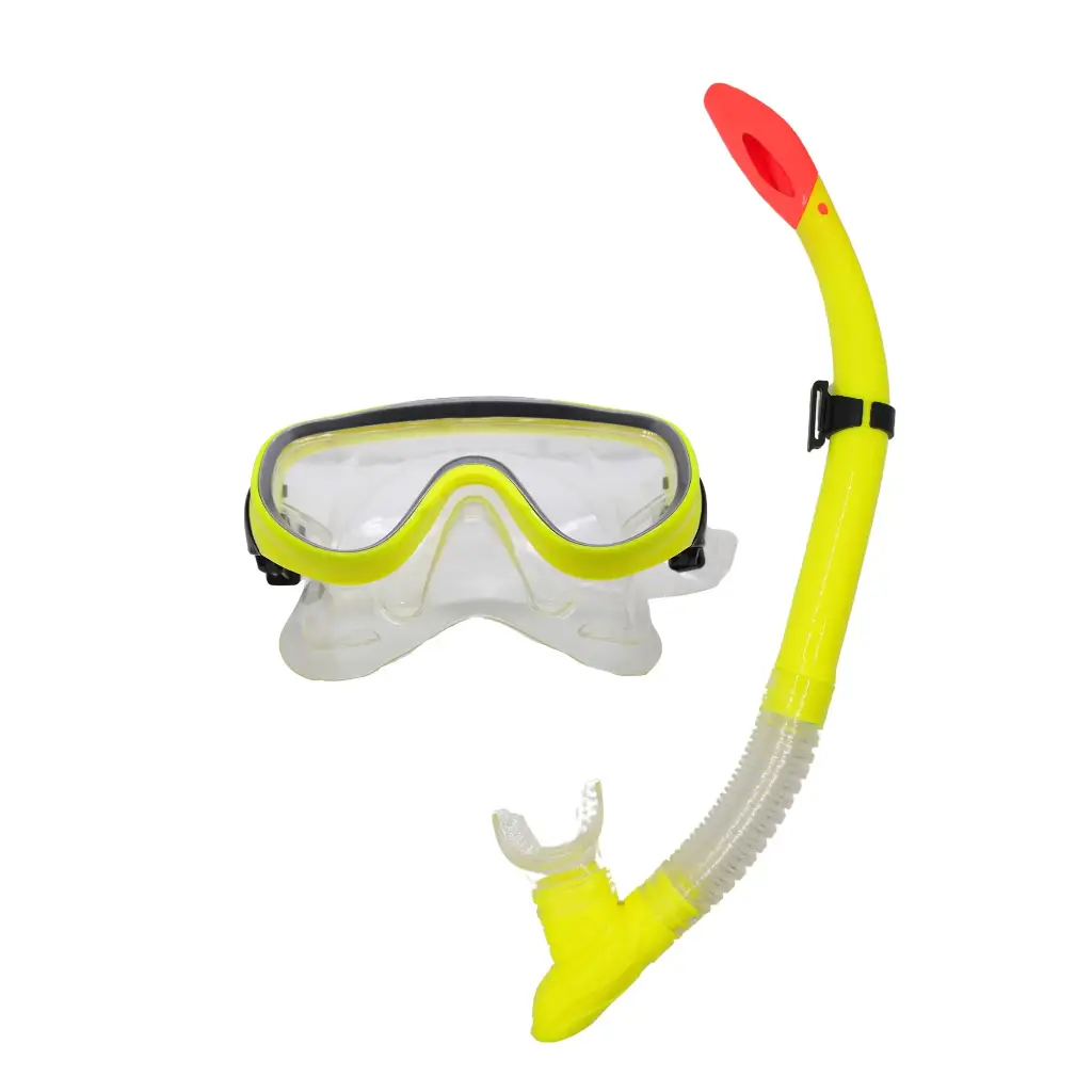 YAJIE Dry-Top Snorkel and Mask Set N81