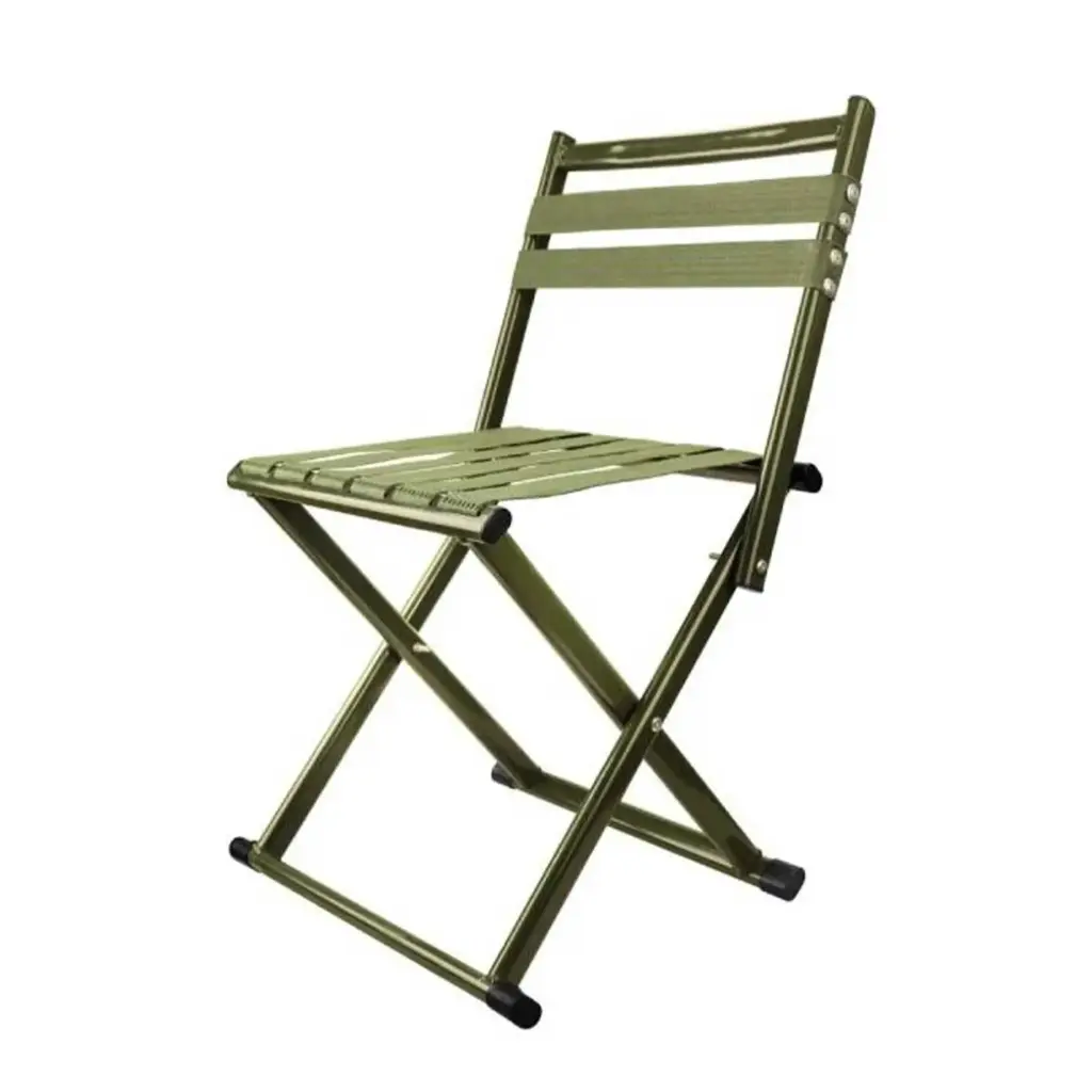 Green Foldable Camping Chair | Portable Outdoor Seating