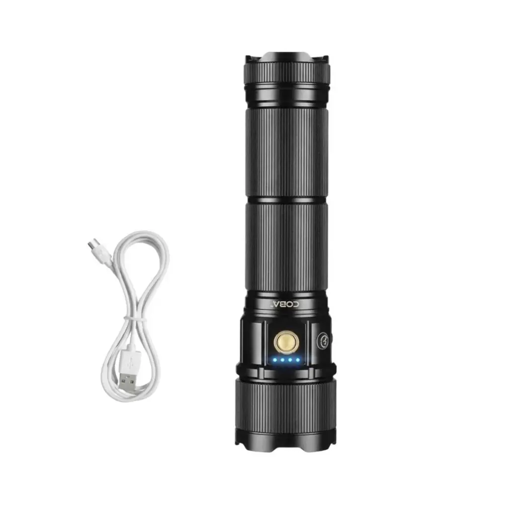 COBA Aluminum Alloy Strong Light Flashlight CB-B52-2