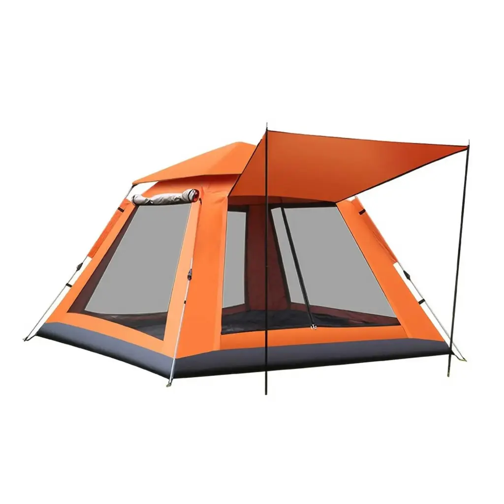 4-Person Automatic Pop-Up Dome Camping Tent