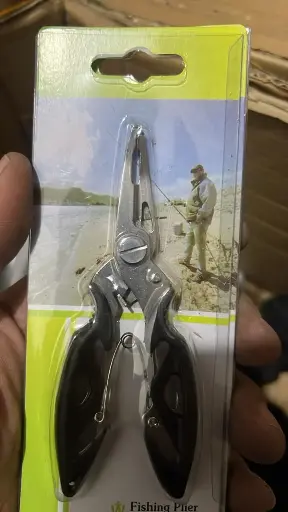 Premium Stainless Steel Fishing Pliers with Non-Slip Grip